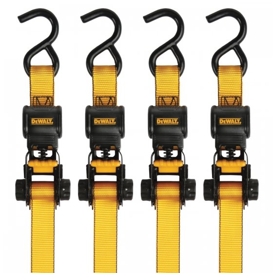 Stanley Ratchet Straps, 4 Pack - 4 straps